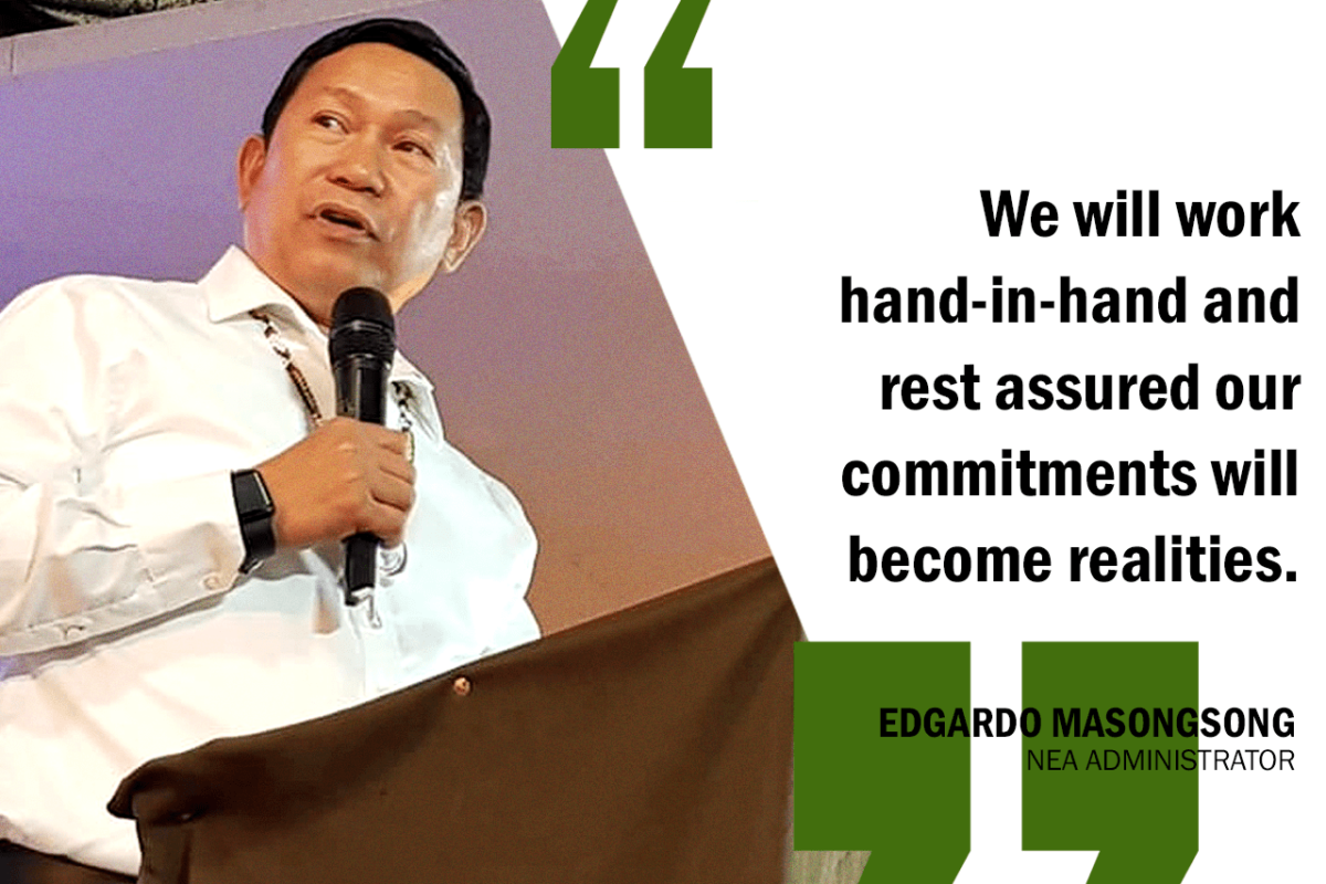 NEA AFFIRMS SUPPORT TO NATIONAL BROADBAND PLAN – MASONGSONG