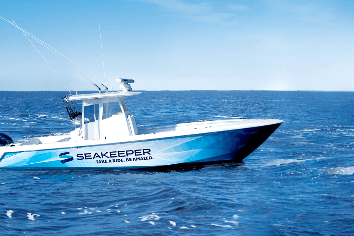 KEEPING A BOAT STEADY WITH SEAKEEPER