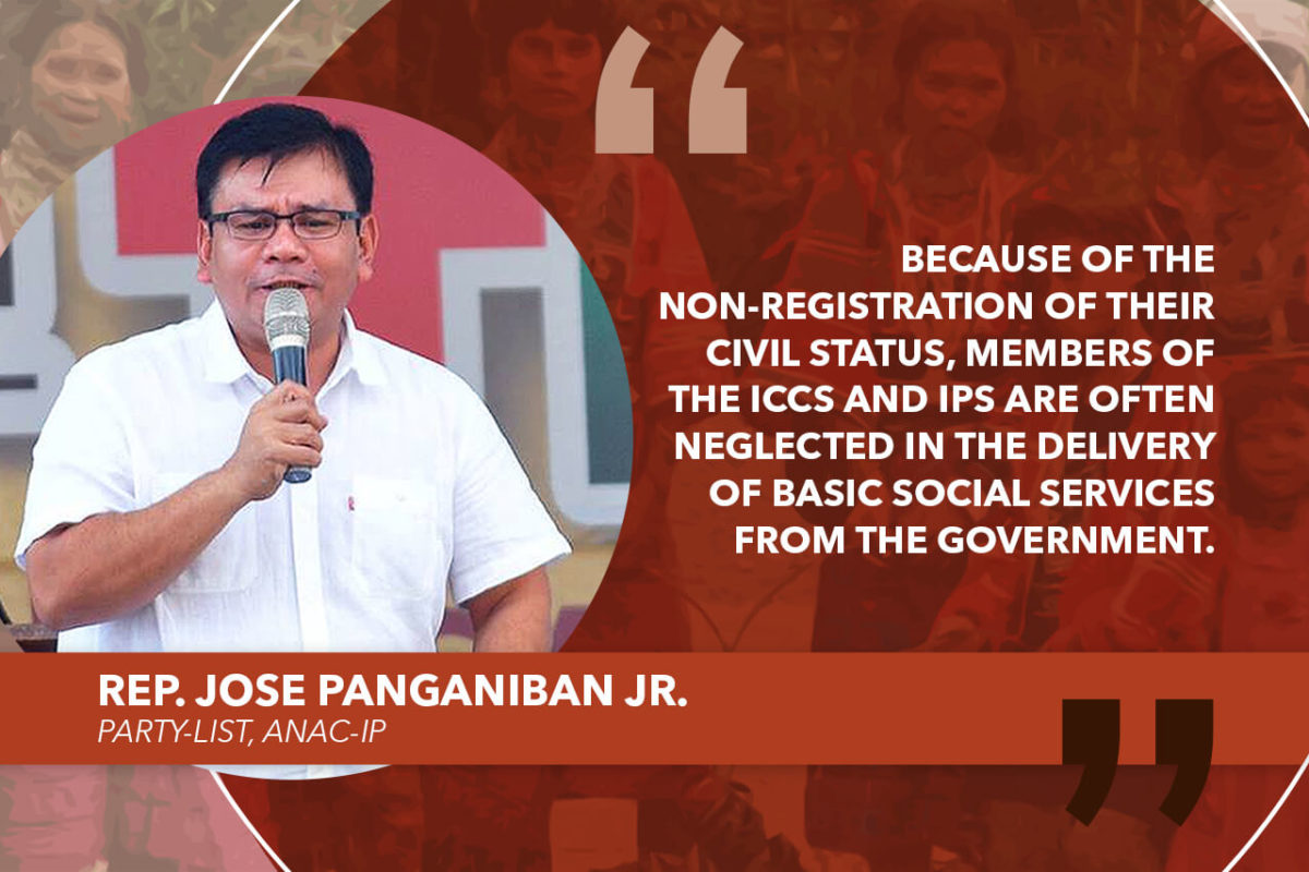 HOUSE APPROVES FREE CIVIL REGISTRATION FOR INDIGENOUS PEOPLES – PANGANIBAN
