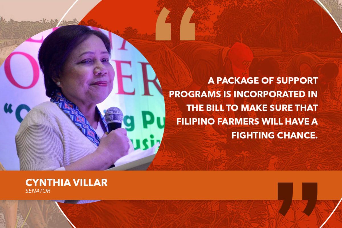 RICE TARIFFICATION BILL TO PROTECT FARMERS – VILLAR