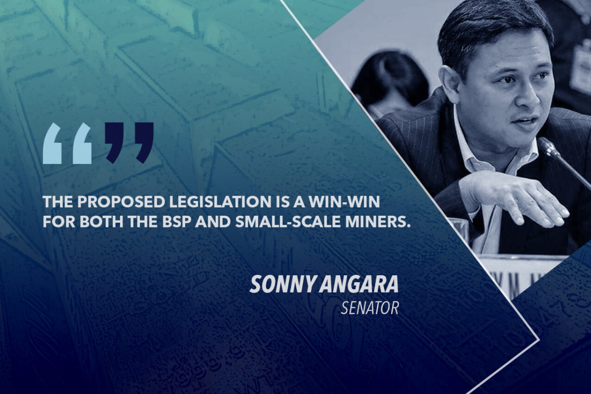 PASS GOLD BILL TO BOOST FOREIGN RESERVES – ANGARA