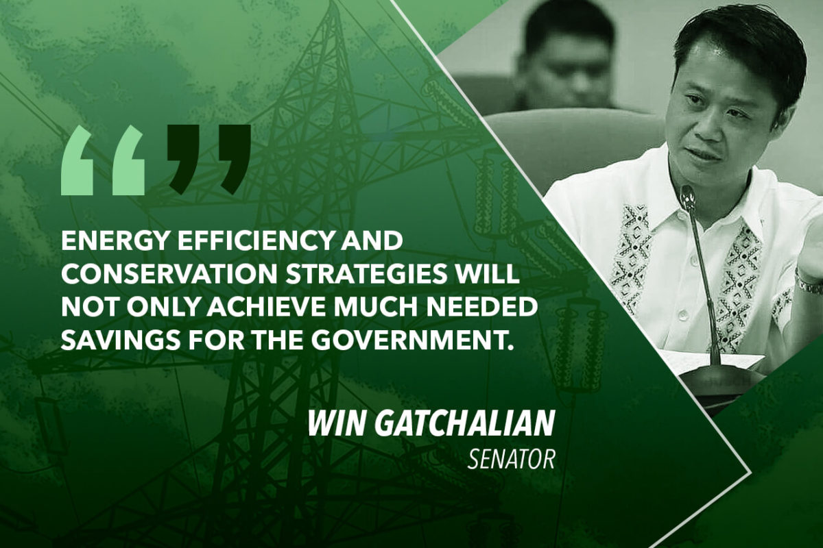 BICAM APPROVES ENERGY EFFICIENCY AND CONSERVATION ACT – GATCHALIAN
