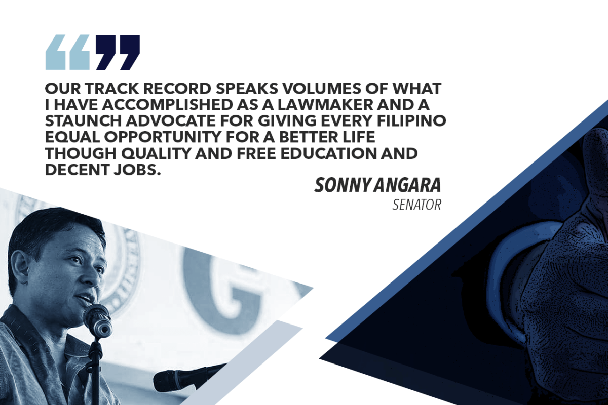 I WILL CONTINUE THE ‘ALAGANG ANGARA’ FAMILY LEGACY – ANGARA