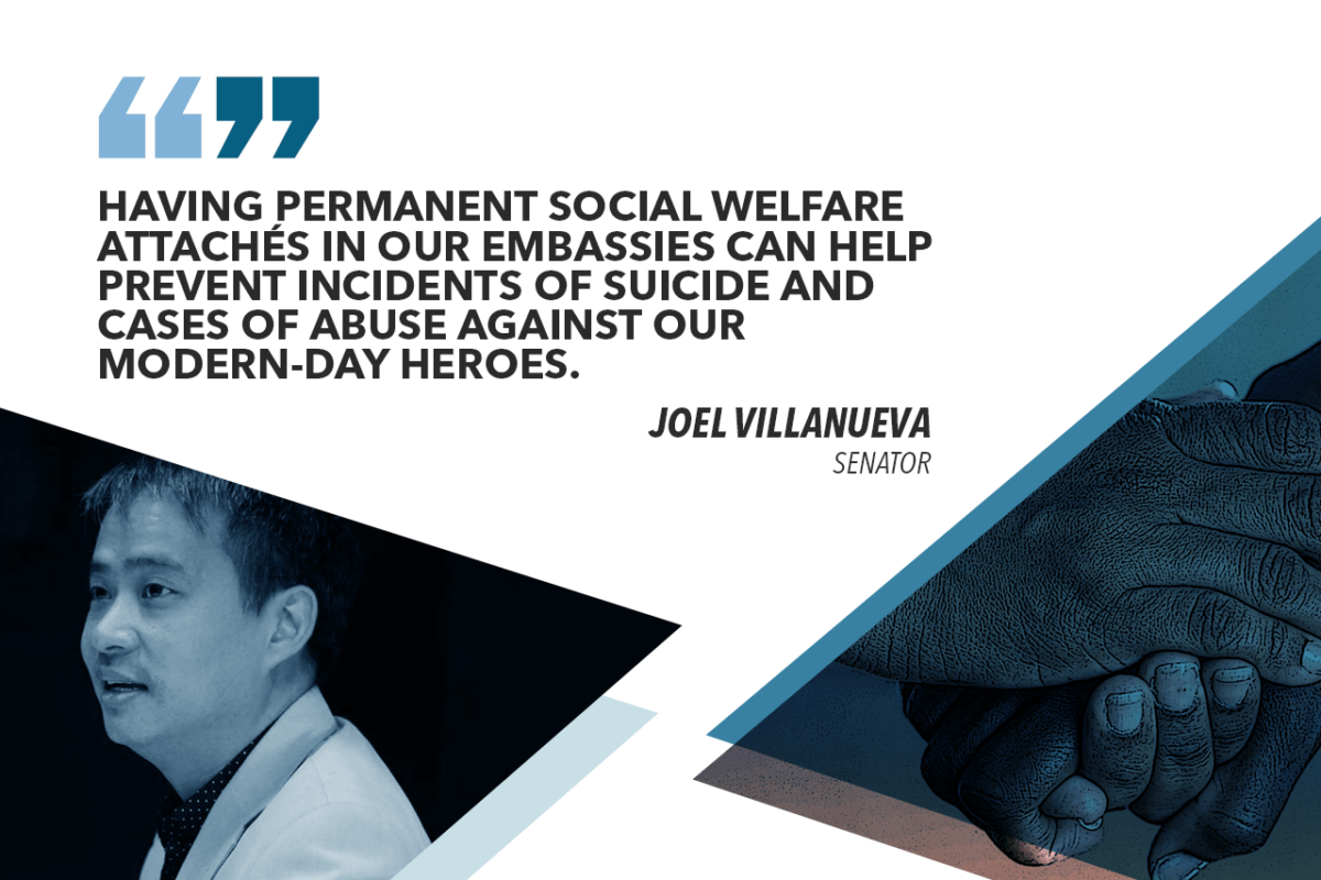 SENATE RATIFIES BILL CREATING OFW SOCIAL WELFARE ATTACHE – VILLANUEVA