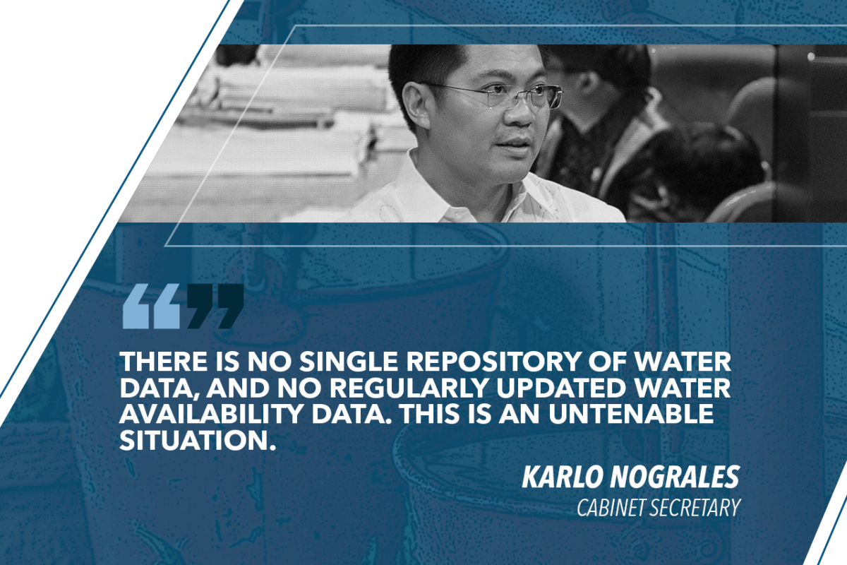 GOV’T EYEING SHORT AND LONG-TERM SOLUTION TO PH WATER CHALLENGES – NOGRALES