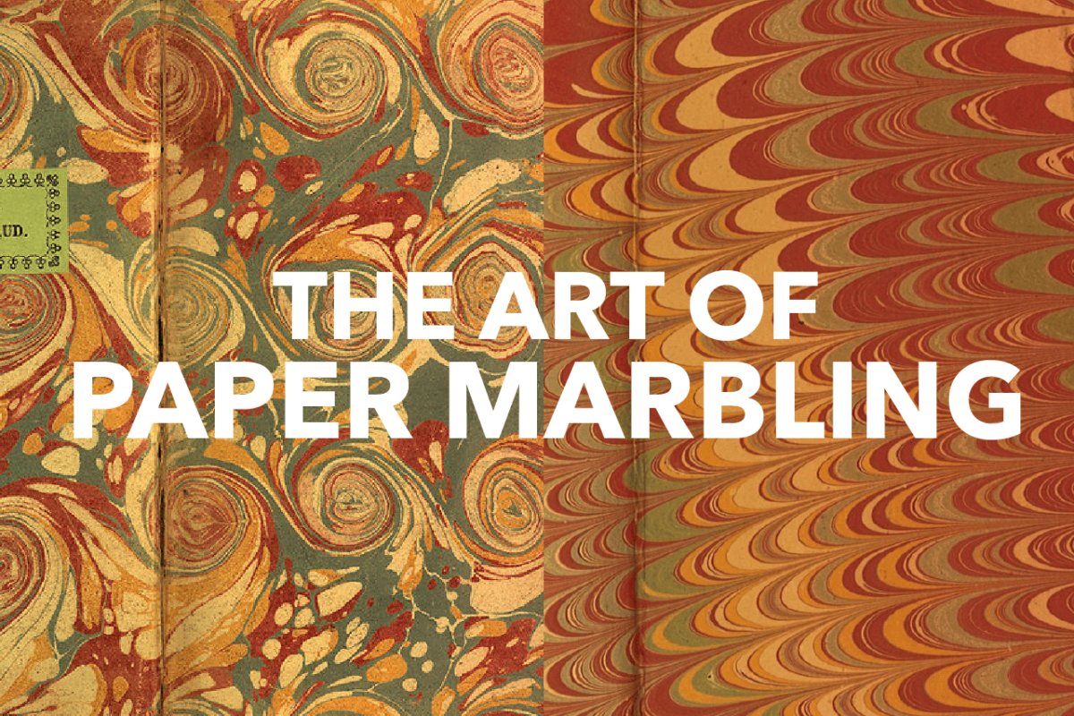 COCKERELL AND SON’S ART OF PAPER MARBLING