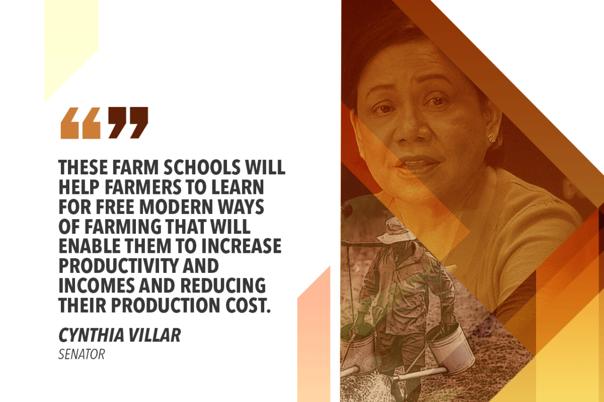 OPEN FARM SCHOOLS IN AGRICULTURAL TOWNS – VILLAR