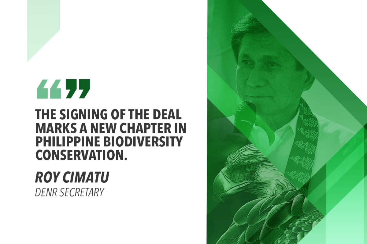 DENR-SINGAPORE PARTNER TO CONSERVE PHILIPPINE EAGLE – CIMATU