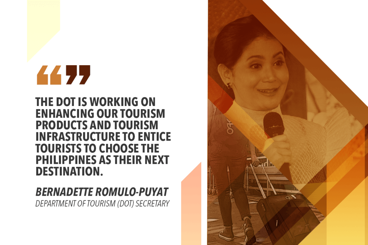 PH TOURIST ARRIVALS UP BY 7.59% IN FIRST QUARTER OF 2019 – ROMULO-PUYAT