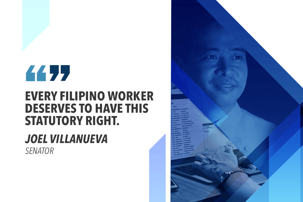SENATE APPROVES ALTERNATIVE WORK ARRANGEMENT BILL – VILLANUEVA
