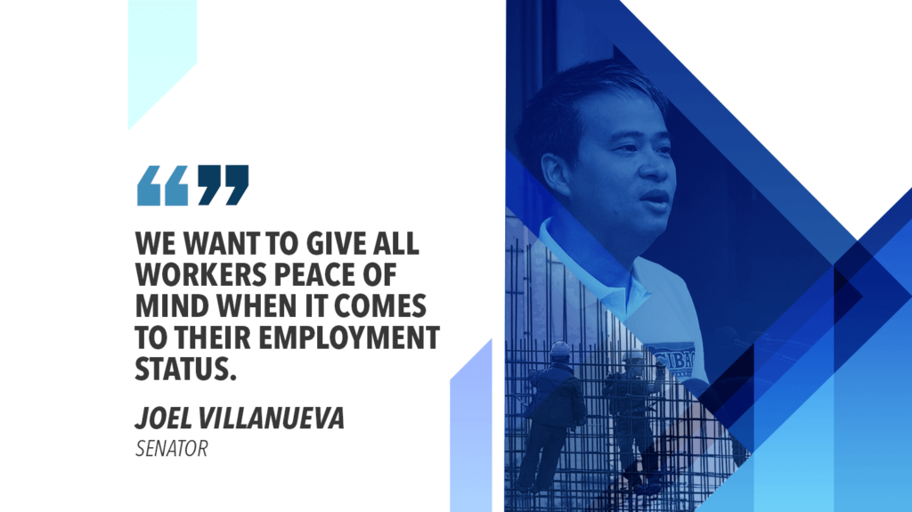 ‘END ENDO’ BILL GETS SENATE NOD VILLANUEVA — IKOT.PH