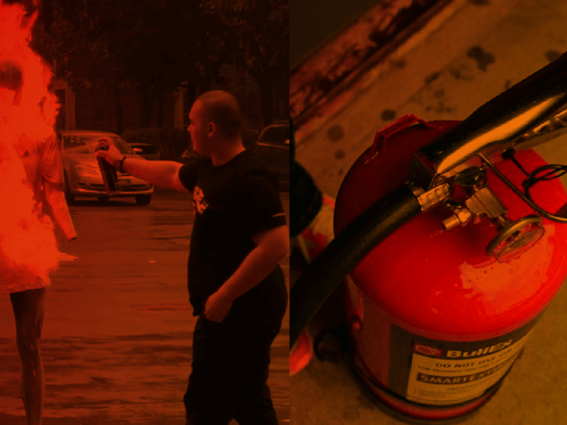 FAST ACTING FIRE EXTINGUISHER