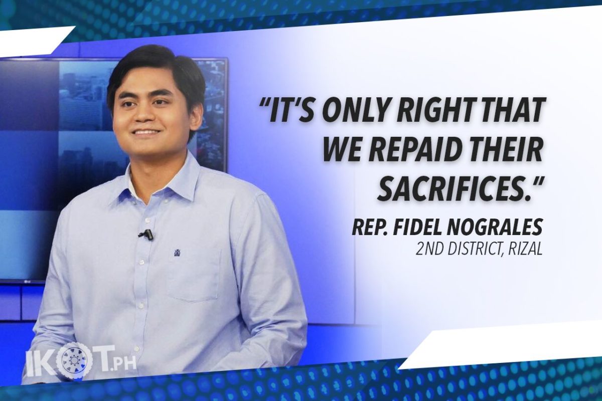 DOUBLE PENSION FOR SENIOR CITIZENS – REP. NOGRALES