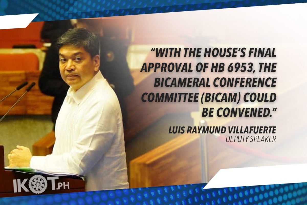 VILLAFUERTE TO SENATE: PASS “BETTER NORMAL” BILL; HOPES FOR EARLY CONGRESSIONAL OK OF BAYANIHAN 2