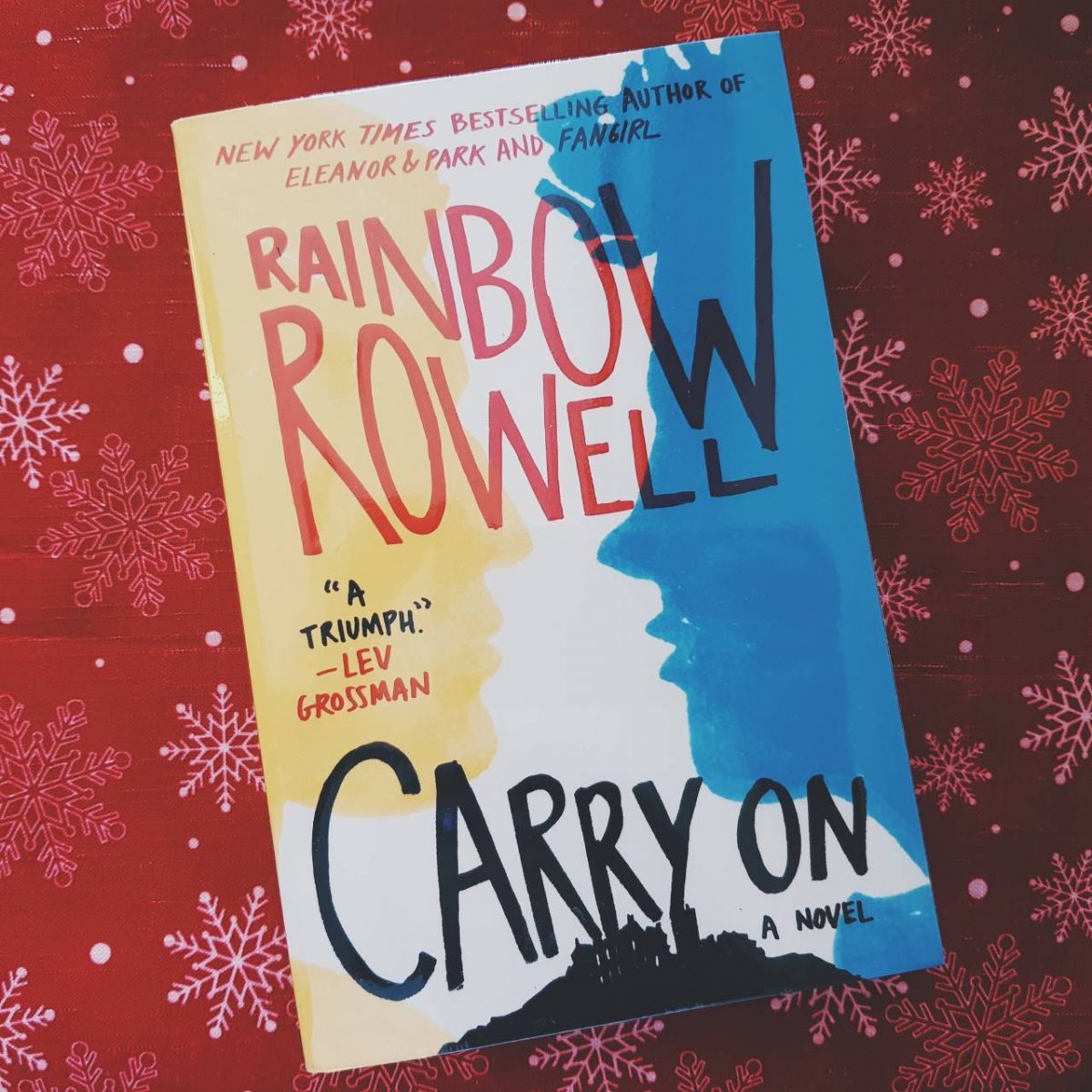 carry on rainbow rowell book