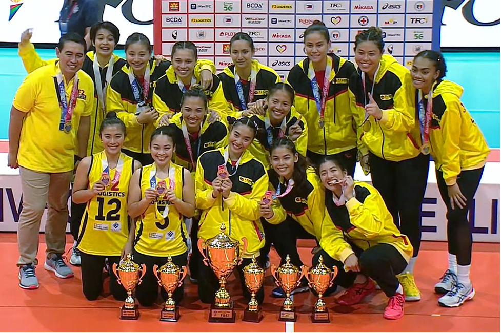 F2 Logistics hailed as the champion of the PNVF Champions League