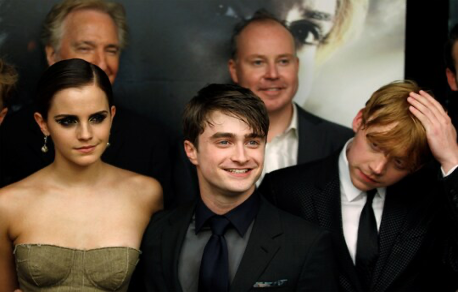 Emma Watson, Daniel Radcliffe, and Rupert Grint