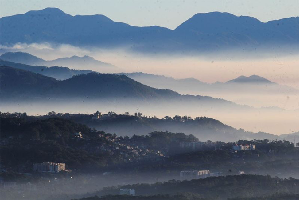 Fog in the Mountain Province