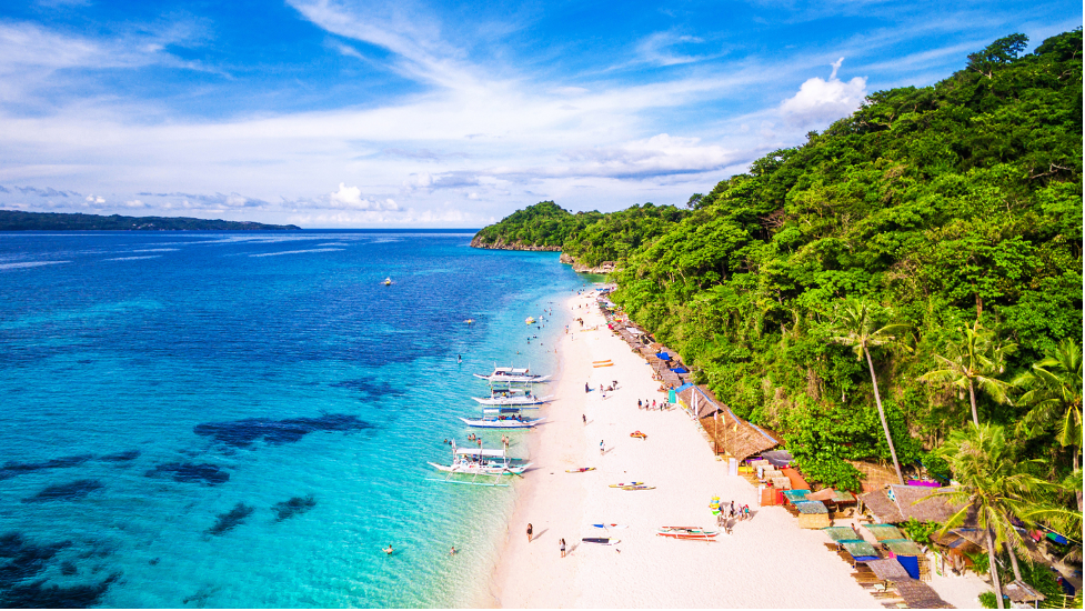 Boracay shoreline