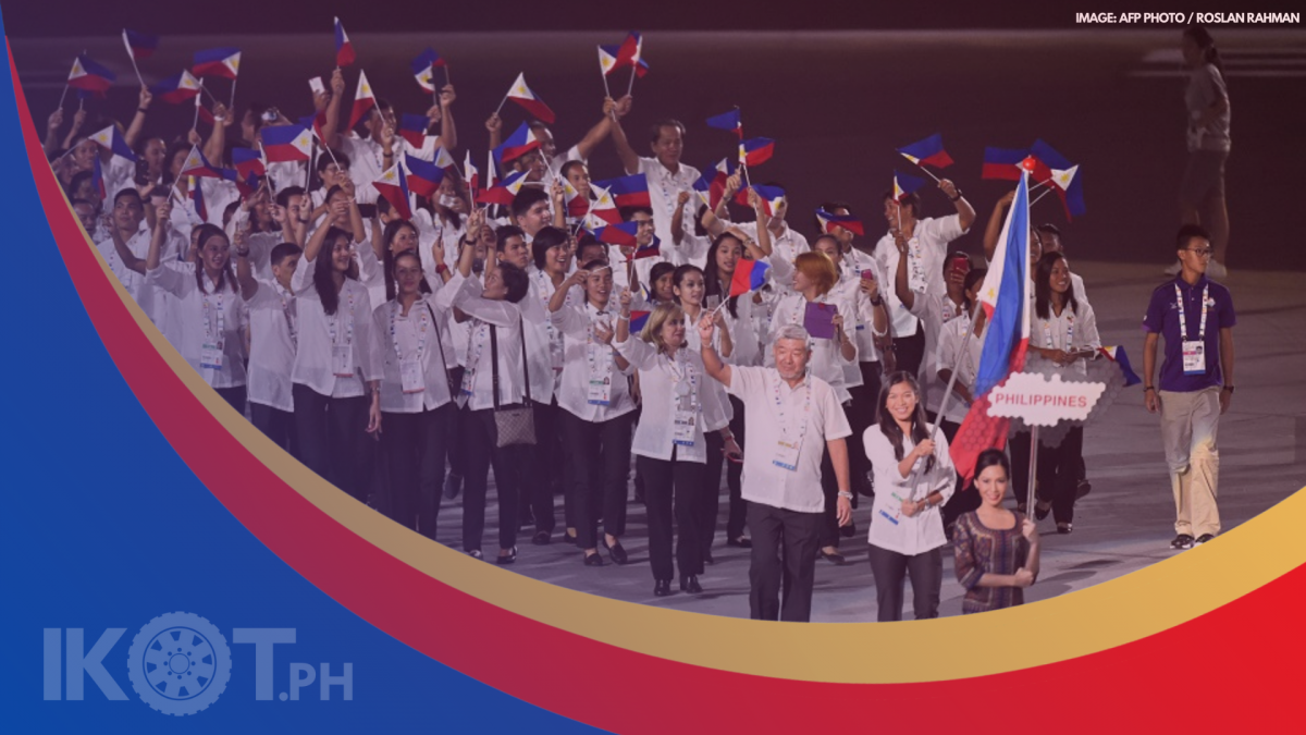 Philippine delegate during the 2015 SEA Games