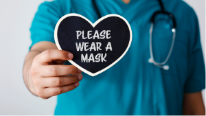 Please wear a mask