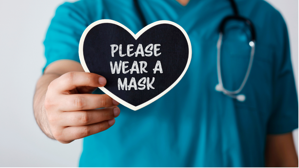 Please wear a mask