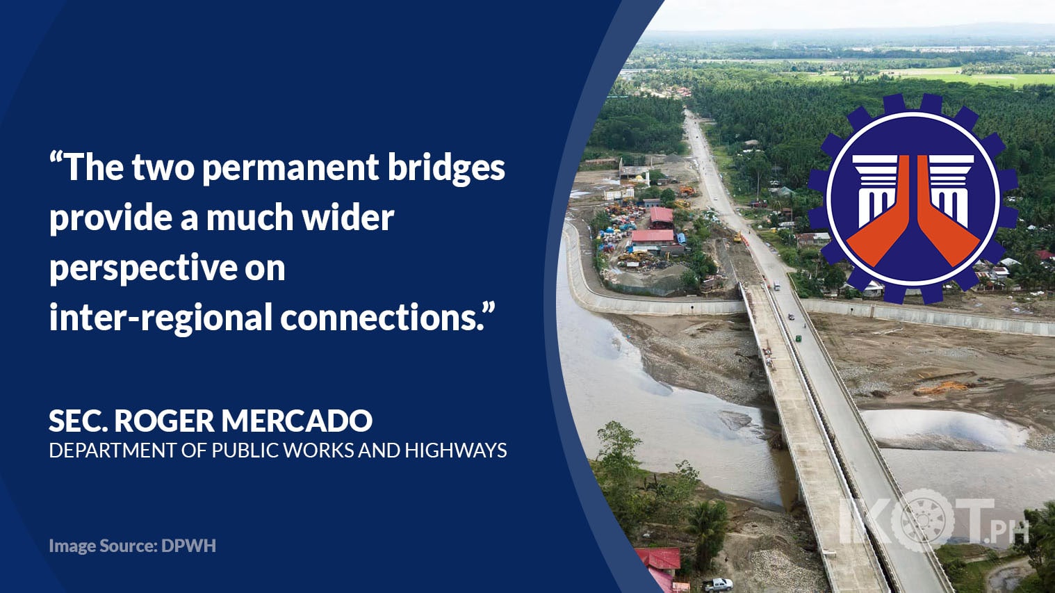 DPWH COMPLETES 2 NEW BRIDGES IN AGUSAN DEL SUR — IKOT.PH