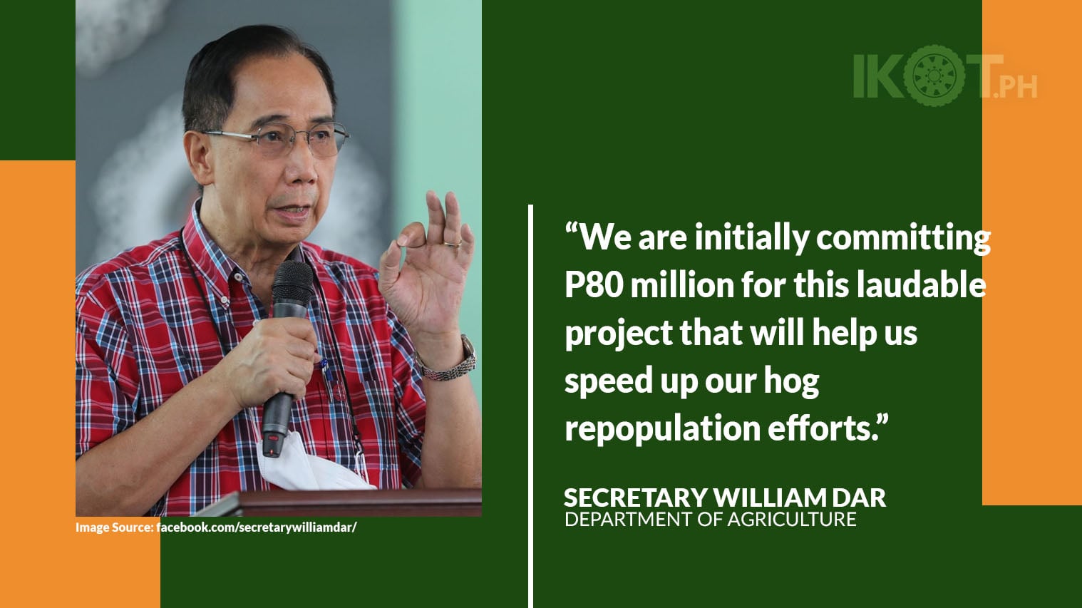 DA, PRIVATE SECTOR TO PRODUCE SWINE BREEDERS — IKOT.PH