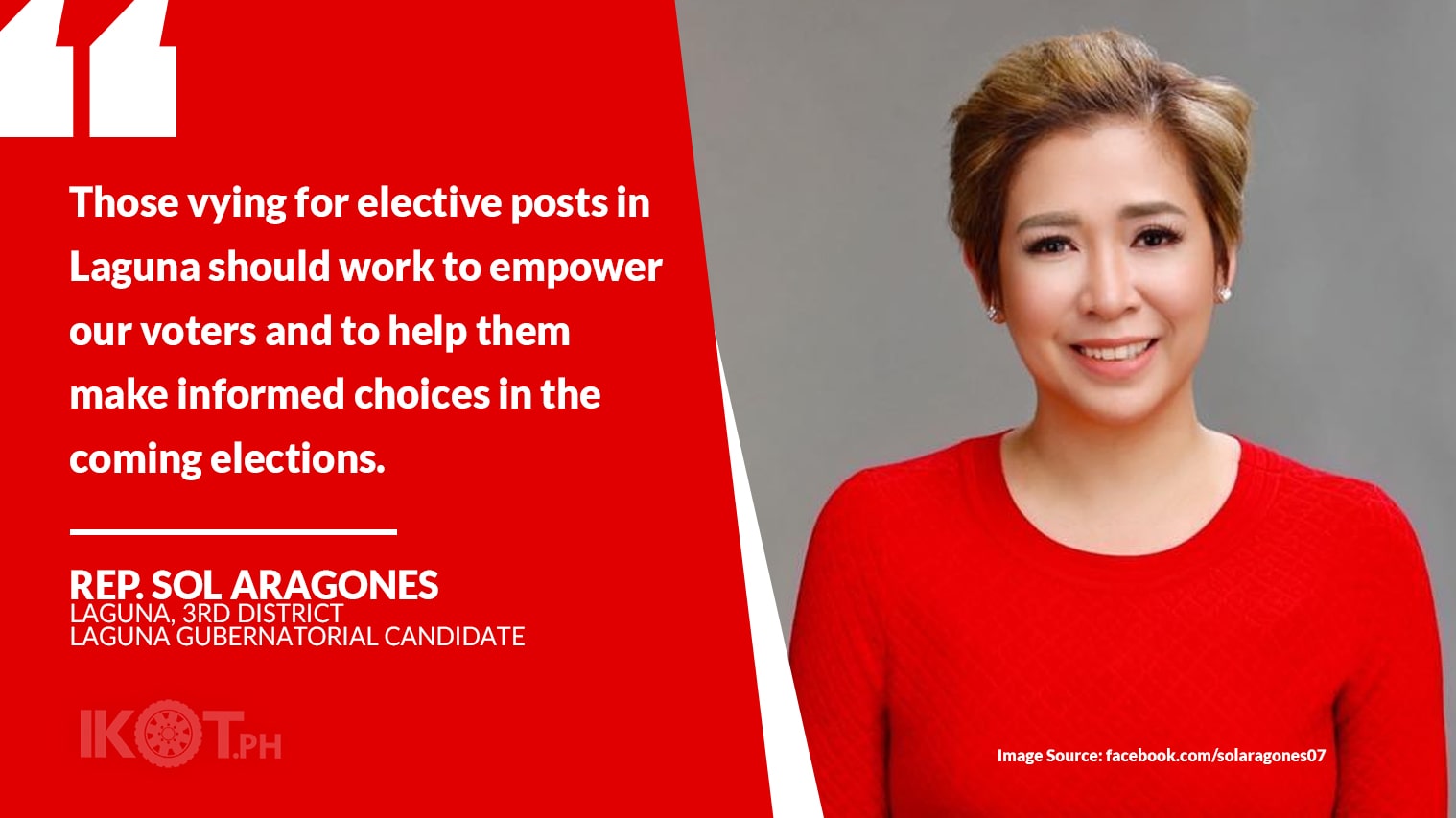 ‘PRINCIPLED’ CAMPAIGNS URGED FOR LAGUNA LOCAL BETS — IKOT.PH