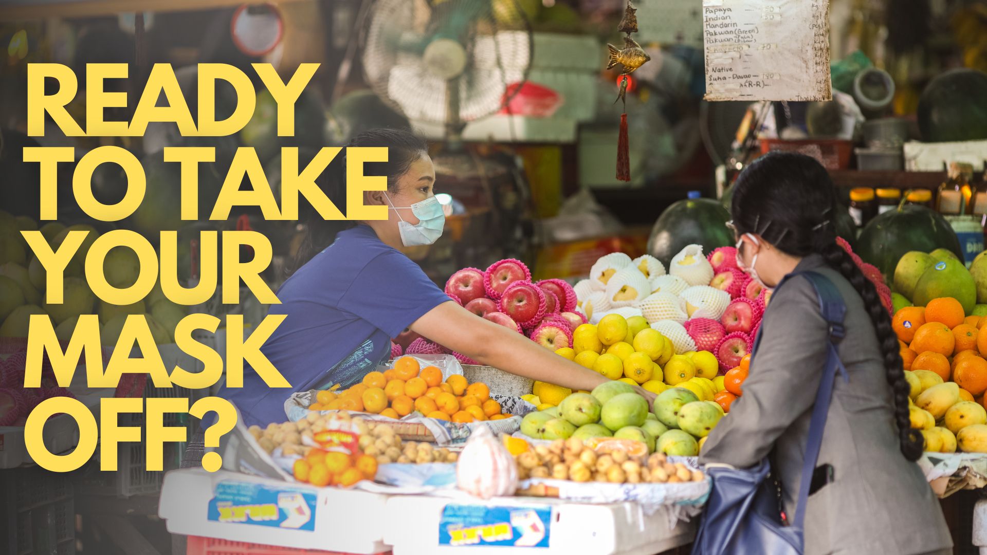 WILL YOU TAKE YOUR MASK OFF? — IKOT.PH