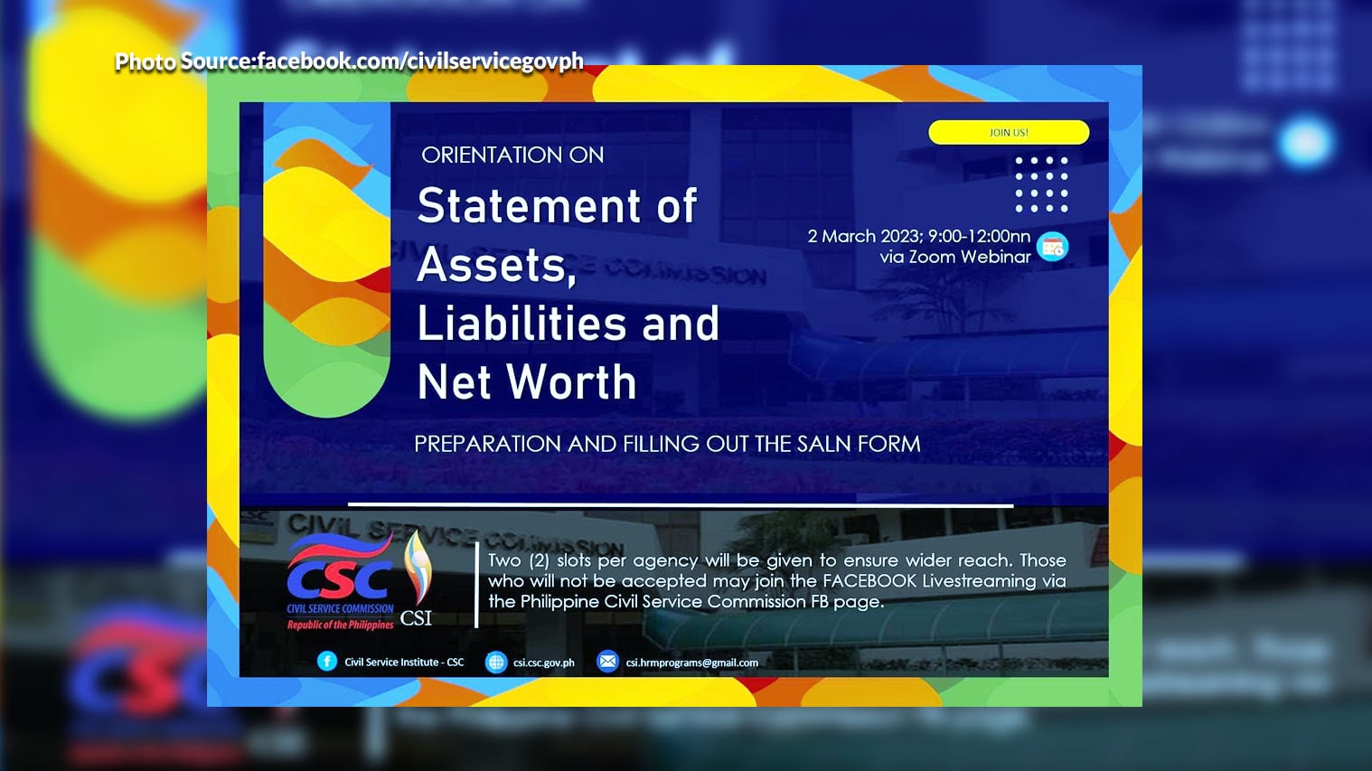 csc-to-give-free-saln-orientation-on-march-2-ikot-ph