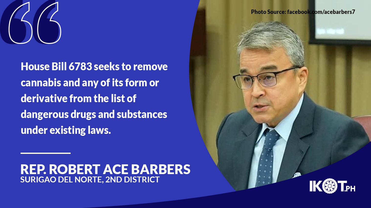 HOUSE PANEL TACKLES LEGALIZATION OF CANNABIS USE — IKOT.PH