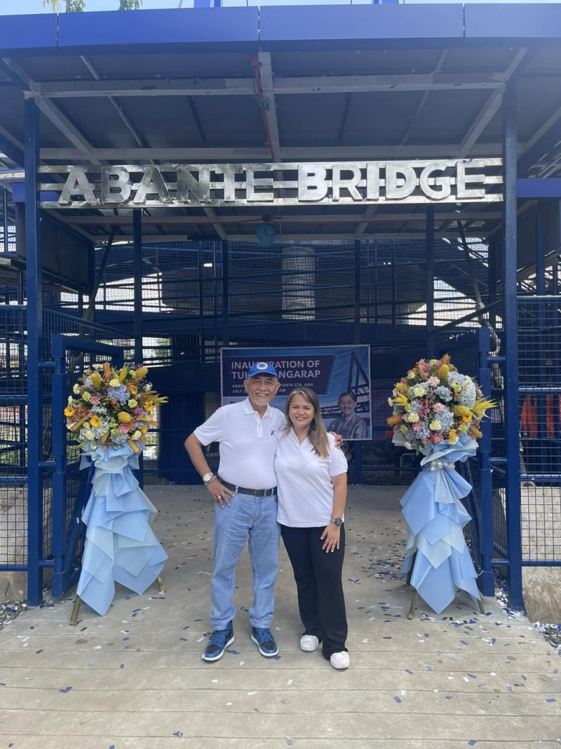 ABANTE LEADS INAUGURATION OF STA. ANA FOOTBRIDGE — IKOT.PH