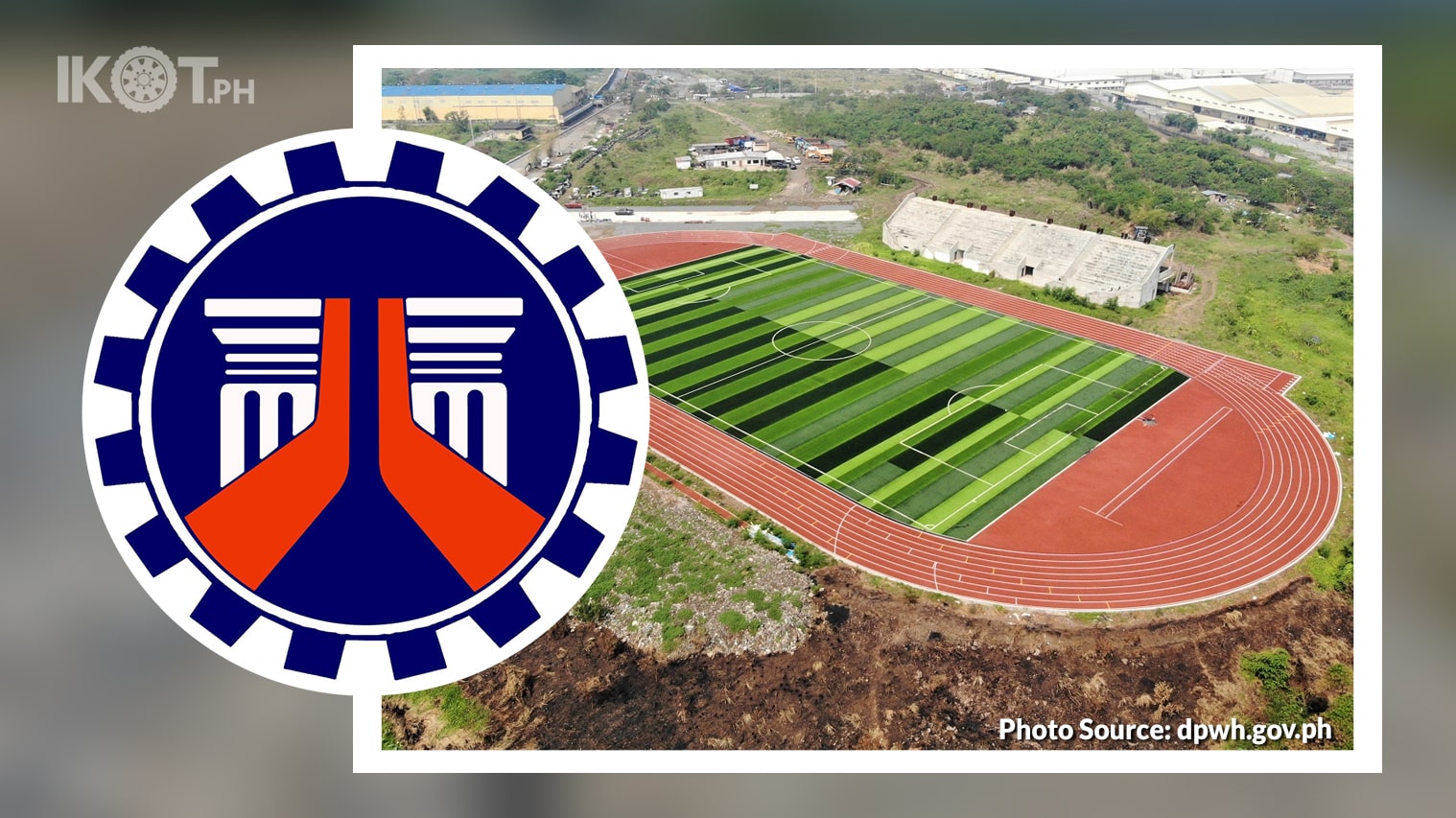 DPWH COMPLETES TAYTAY SPORTS COMPLEX OVAL TRACK — IKOT.PH