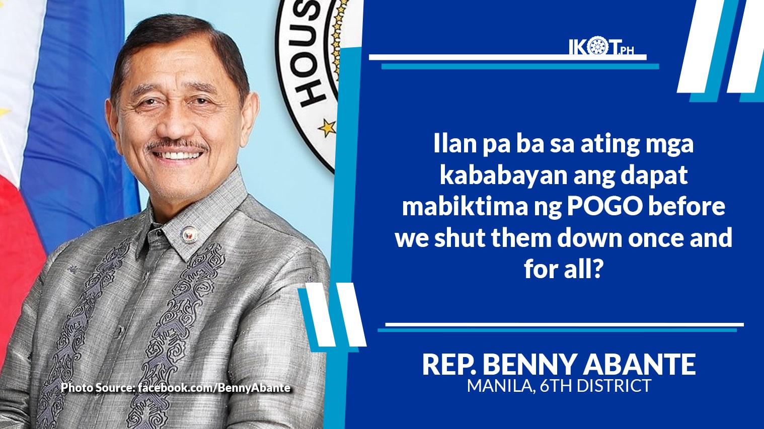 ABANTE SHUT DOWN POGO OPERATIONS IN PH NOW — IKOT.PH