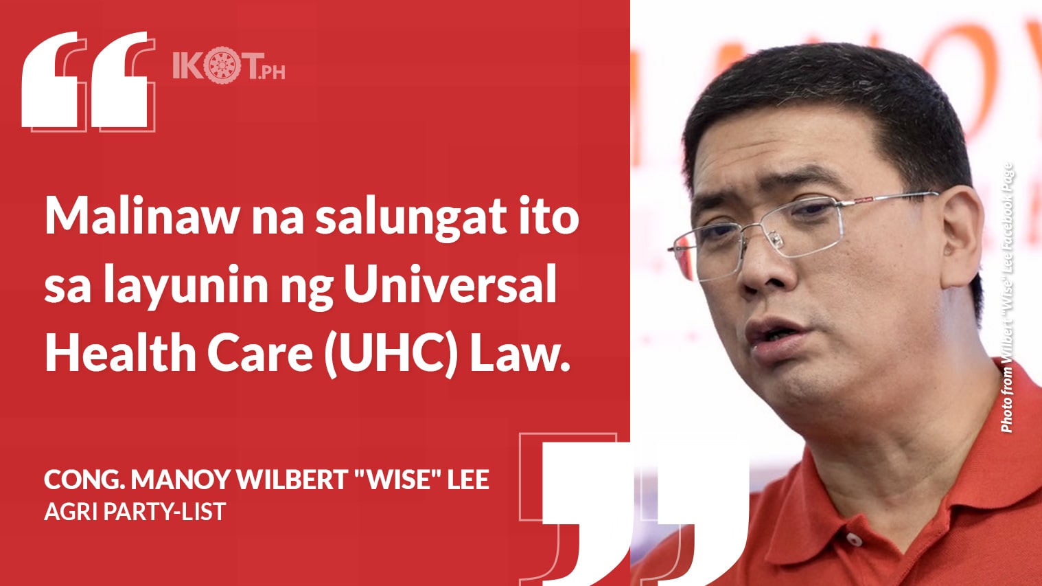 WHY NO GOV’T SUBSIDY FOR PHILHEALTH IN 2025? — LEE — IKOT.PH